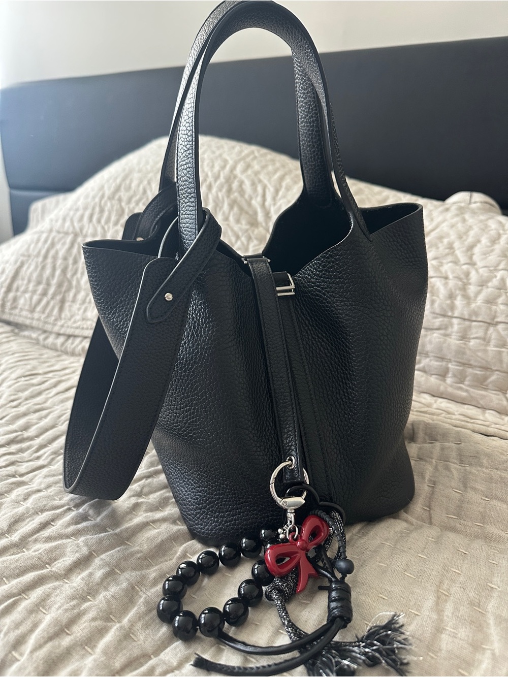 Hermes Picotin 22 Handbag with Shoulder Strap
